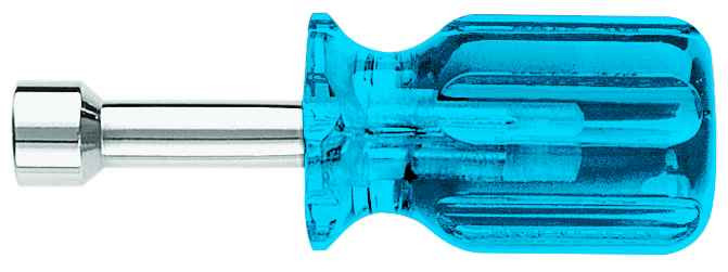 Klein Tools SS12 3/8-Inch Stubby Nut Driver 1-1/2-Inch Hollow Shaft