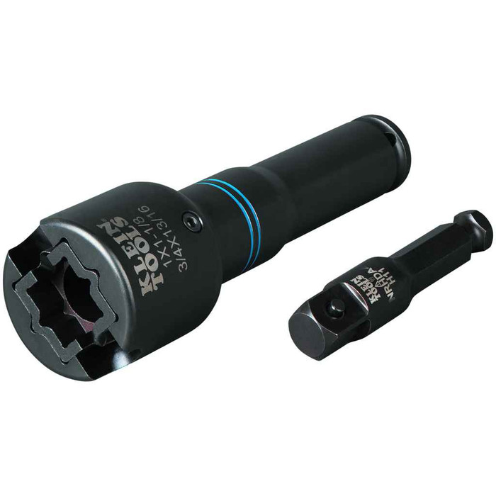 Klein Tools NRHD4 6-in-1 Square Impact Socket