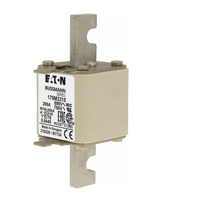Bussmann 170M3315 Eaton Series High-Speed Square Body Fuse, Class aR 200A