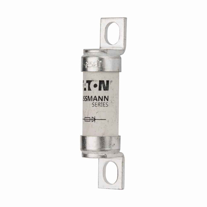 Bussmann 25ET Eaton series high speed British standard fuse, high speed, 25 A, AC 690 V, DC 500 V, BS88, 19 x 77 mm, aR, BS