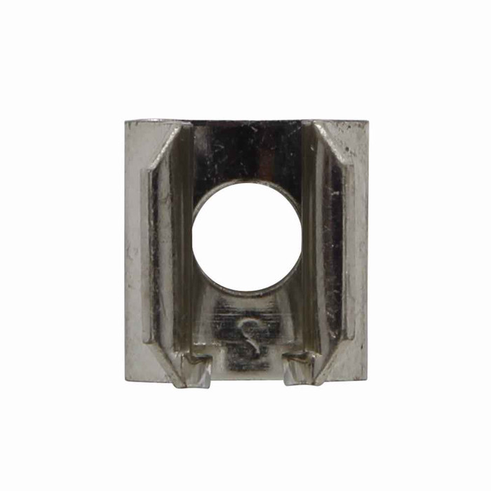 Bussmann 5674-01 Eaton series 5600 fuse clip, With end stop, Non-indicating, Beryllium copper|Silver finish, Used with 9/32", 13/32", and 9/16" diameter fuses