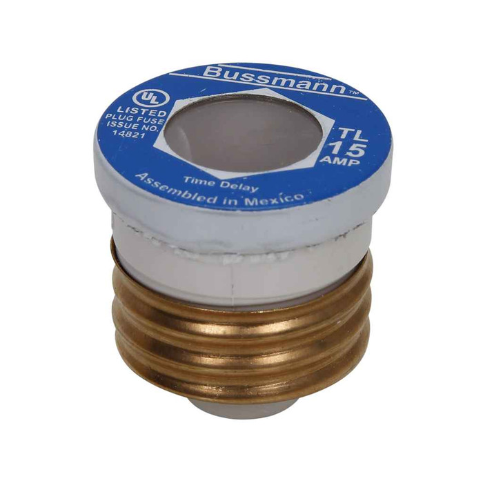 Bussmann BP/TL-15 Plug Fuse