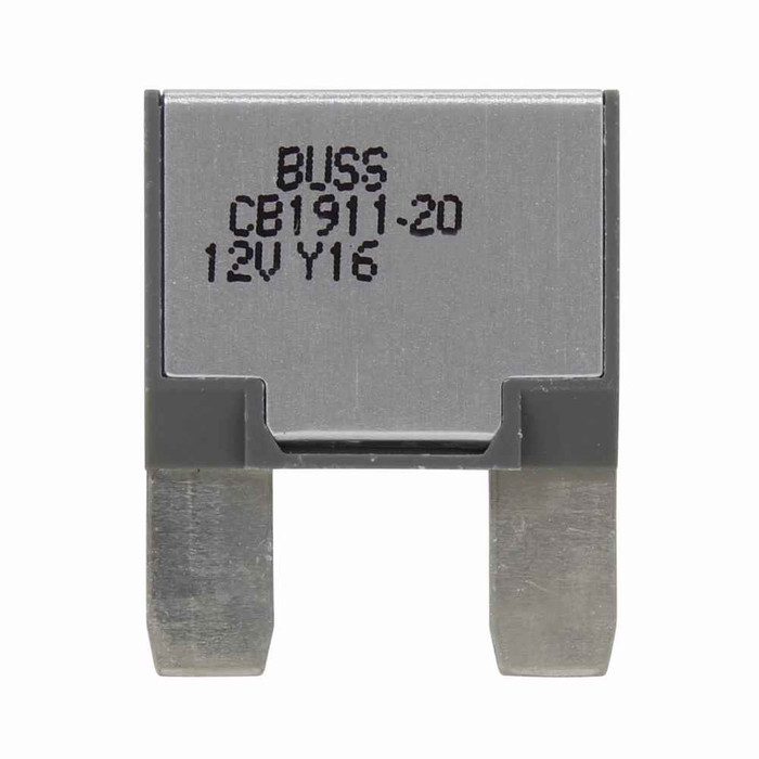Bussmann CB1911-40 Eaton series CB1911 Type I MAXI circuit breaker, 14 Vdc, 40A, 150 AIC, Automotive, type I, MAX footprint
