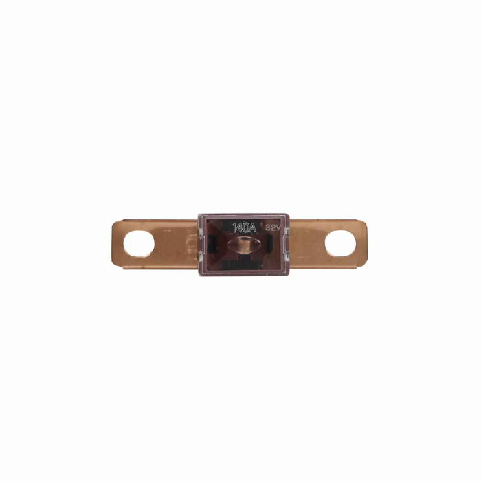 Bussmann FLB-140 Cartridge Fuse, Fuse link, 140A, 32 Vdc, 10 kAICIC interrupt rating, Bolt mount, 13/16 in bolt terminal connection