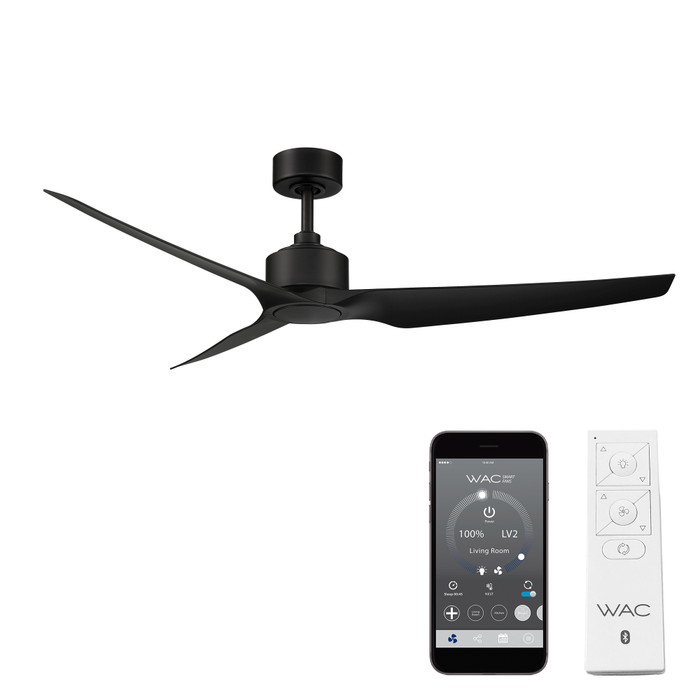 WAC Smart Fans WAC-F-056 Stella 3-Blade Smart Ceiling Fan