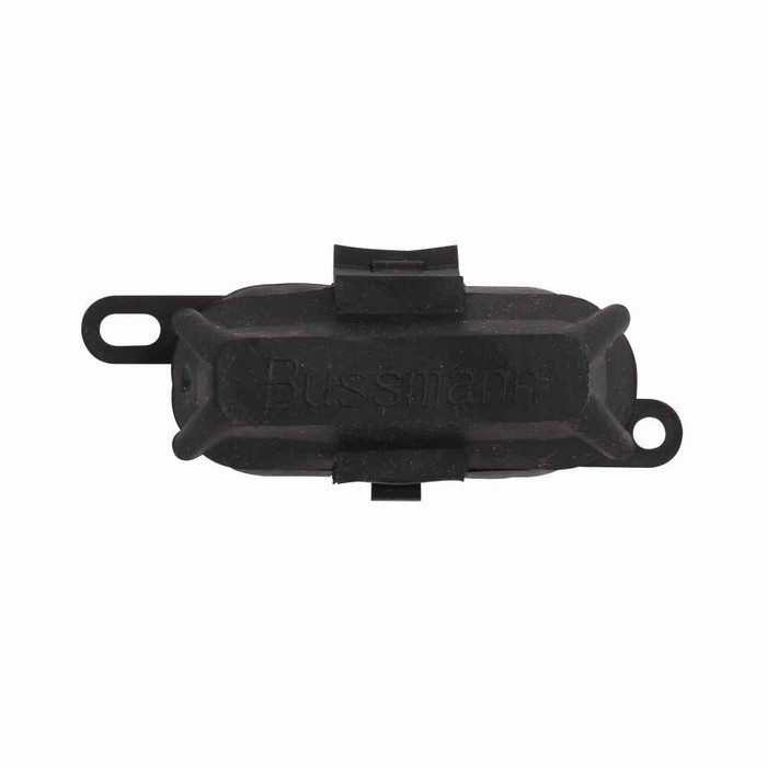 Bussmann FMG-211 Eaton series FMG automotive bolt-in fuse, Nuts and cover installed, Non Indicating, Circuit protector, 5/16-18 studs, Black