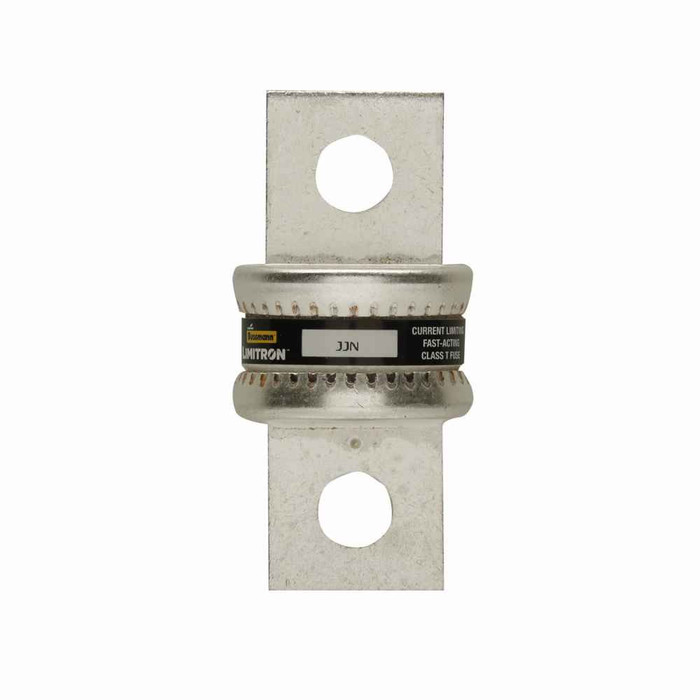 Bussmann JJN-300 Eaton series JJN fuse, Current-limiting very fast acting fuse, VFD line protection, 300 A, Class T, Non-indicating, Bolted blade end x bolted blade end, 200 kAIC at 300 V,20 kAIC at 160 Vdc, Standard, 1, 300 V, 160 Vdc