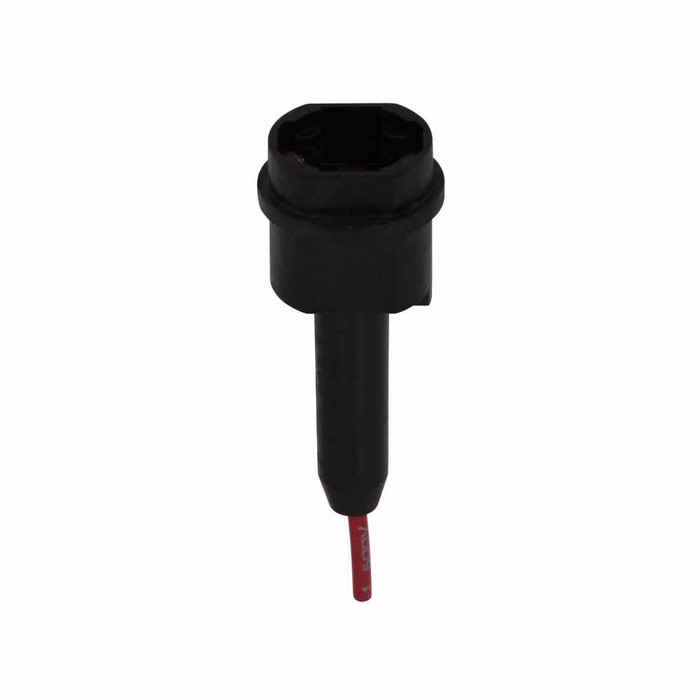 Bussmann HLQ-1K0606 Eaton series, in-line fuseholder, #18 awg red insulated solid copper wire attached to lineside,, 300 V, 1-10 A, 10 kaic, used with glq fuses, non indicating, single-pole