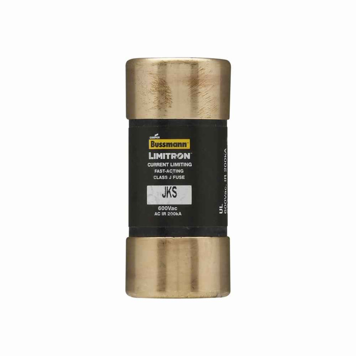 Bussmann JKS-35 Eaton series JKS fuse, LIMITRON Fast-acting fuse, Power panelboards, machinery disconnects, 35 A, 1, Class J, Non-indicating, Ferrule end x ferrule end, 200 kAIC at 600 Vac, Standard, 10, 600 V
