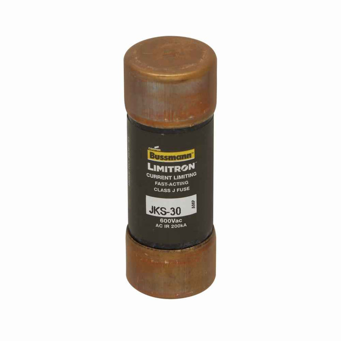 Bussmann JKS-4 Eaton series JKS fuse, LIMITRON Fast-acting fuse, Power panelboards, machinery disconnects, 4 A, 1, Class J, Non-indicating, Ferrule end x ferrule end, 200 kAIC at 600 Vac, Standard, 10, 600 V
