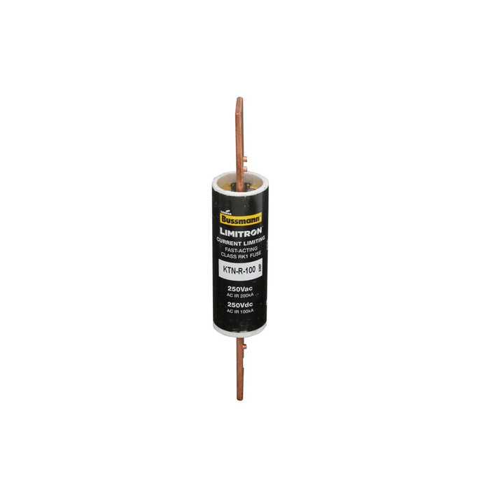 Bussmann KTN-R-90 Eaton series KTN-R fuse, LIMITRON Fast-acting fuse, Panelboards, 90 A, 1, Class RK1, Non-indicating, 100 kAIC at 250 Vdc,200 kAIC at 250 Vac, Standard, 250 V, 250 Vdc