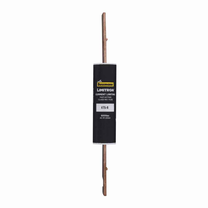Bussmann KTS-R-175 Eaton series KTS-R fuse, LIMITRON Fast-acting fuse, 70/30 brass end cap, Panelboards, 175 A, 1, Class RK1, Non-indicating, Blade end x blade end, 200 kAIC at 600 Vac, Melamine glass tube, Standard, 600 V
