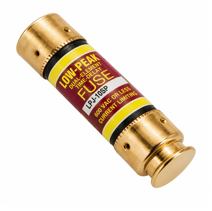 Bussmann LPN-RK-40SP Eaton series LPN-RK fuse, Low-peak fuse, 40 A, Dual, Class RK1, Non-indicating, Ferrule end x ferrule end, Time delay,Current-limiting, 10 sec at 500%, 100 kAIC at 125 Vdc,300 kAIC at 250 V, Standard, 10, 250 V, 125 Vdc