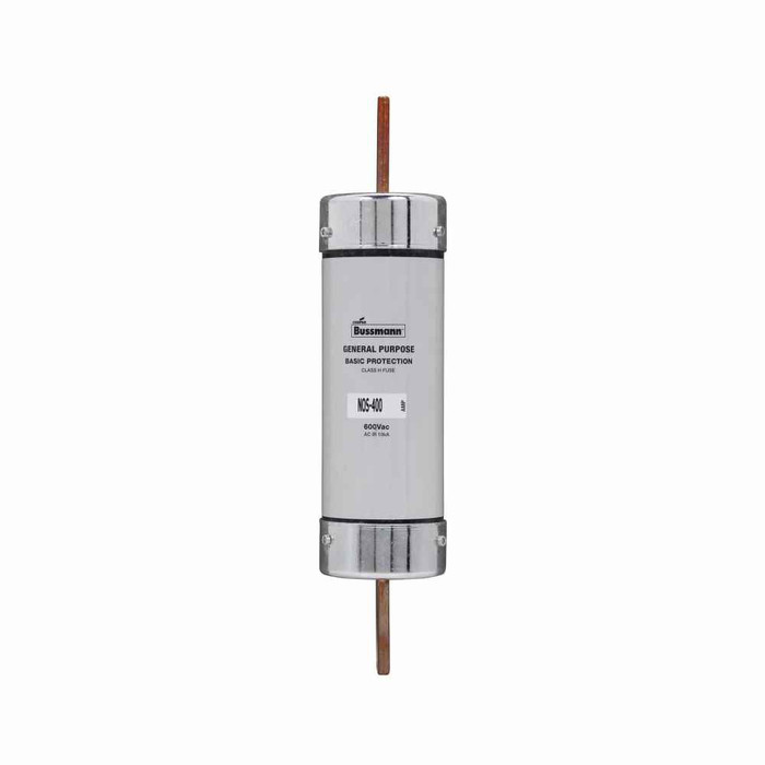 Bussmann NOS-300 Eaton series NOS fuse, Supplemental one-time fuse, Non current limiting, Light duty circuit locations, 300 A, Class H, Non-indicating, Blade end x blade end, 10 kAIC at 600 Vac, Standard, 1, 600 V