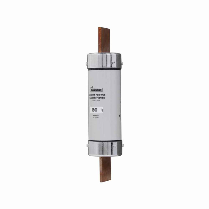 Bussmann NOS-350 Eaton series NOS fuse, Supplemental one-time fuse, Non current limiting, Light duty circuit locations, 350 A, Class K5,Class H, Non-indicating, 10 kAIC at 600 Vac, Standard, 1, 600 V