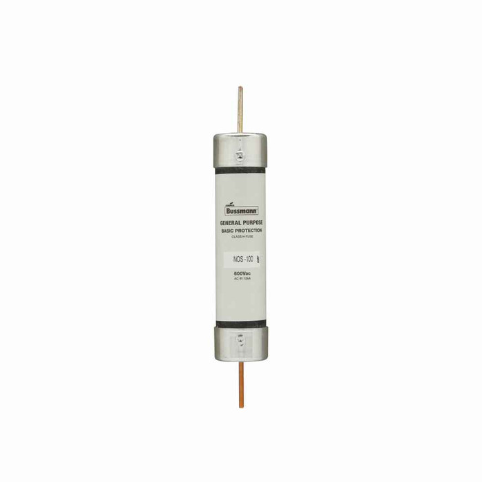Bussmann NOS-70 Eaton series NOS fuse, Supplemental one-time fuse, Non current limiting, Light duty circuit locations, 70 A, Class K5,Class H, Non-indicating, Blade end x blade end, 10 kAIC at 600 Vac, Standard, 5, 600 V