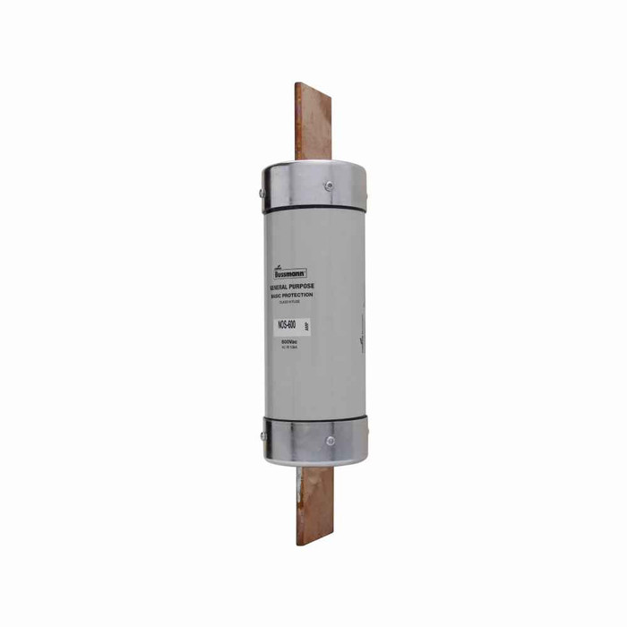 Bussmann NOS-500 Eaton series NOS fuse, Supplemental one-time fuse, Non current limiting, Light duty circuit locations, 500 A, Class K5,Class H, Non-indicating, 10 kAIC at 600 Vac, Standard, 1, 600 V