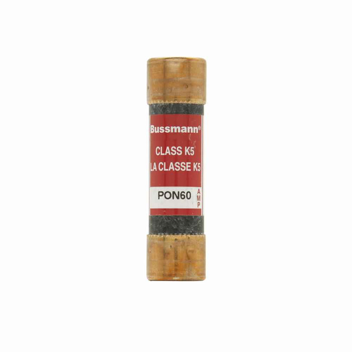 Bussmann PON45 Eaton series one-time CSA type P fuse, One time fuse, 250V, 45A, 10 kAIC at 250 Vac, Non Indicating, Standard code, type P, Ferrule end X ferrule end