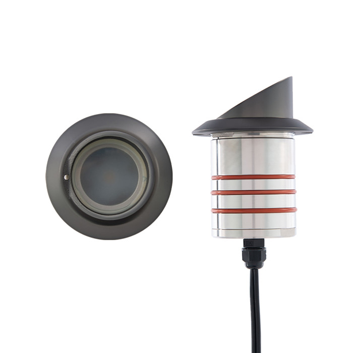 WAC Lighting WAC-2111 LED 2in 12V Round Shroud Top Inground Indicator Light