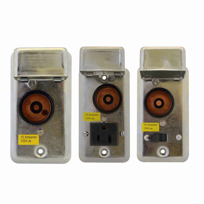 Bussmann TB345-10B Eaton TB345 series panel mount terminal block connector, Barrier