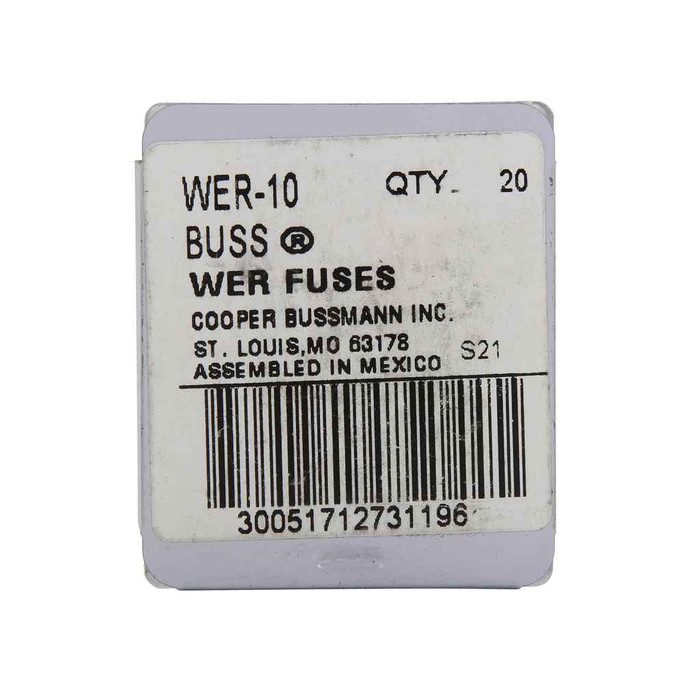 Bussmann WER-1/2 Specialty Fuse