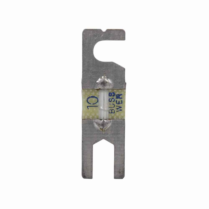 Bussmann WER-8 Eaton series Type WER telecommunication fuse, 32 Vdc, 8A, Non Indicating, Non-indicating, Flat