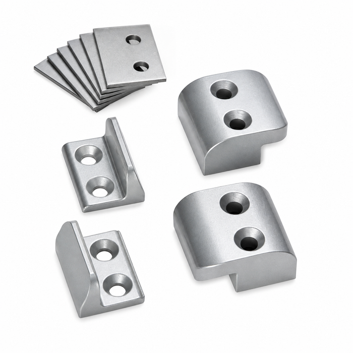 Von Duprin Mullion Stabilizers, Set of 4 (2 for the Door, 2 for the Mullion)