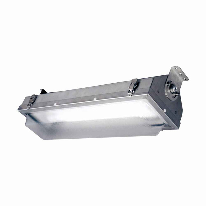 Crouse-Hinds APS42170 Eaton’s series Pauluhn AllPro APS linear fluorescent light fixture,3/4" entry ,50/60 Hz,4 ft lamp,Fluorescent,Flat,Polycarbonate lens,T8 bi-pin,304 stainless steel,2-lamp,Standard wall/ceiling,120-277 Vac,32W
