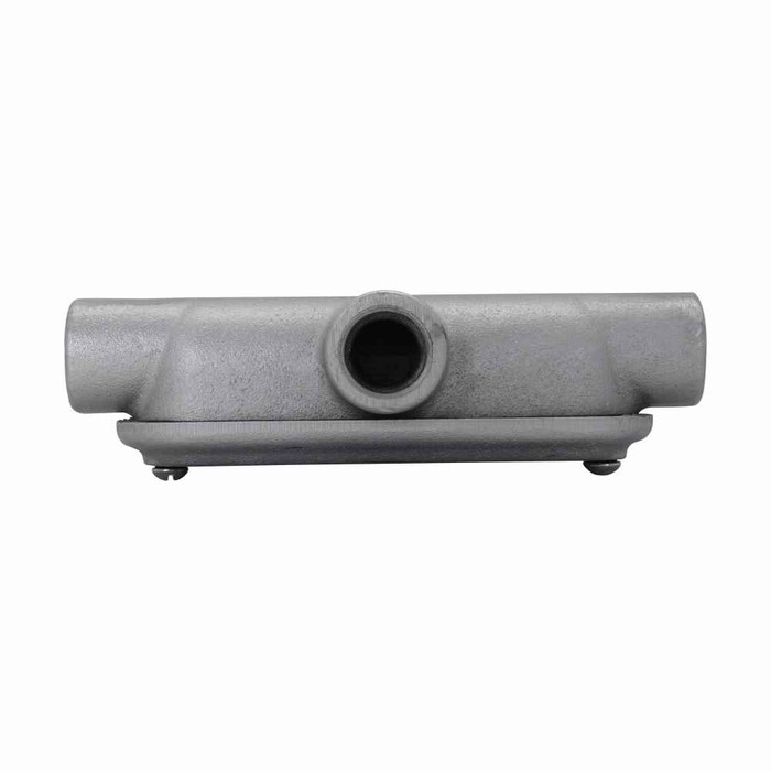 Crouse-Hinds BT6 CG Eaton series Condulet B mogul conduit body, Feraloy iron alloy, T shape, SnapPack gasket and cover, 2"