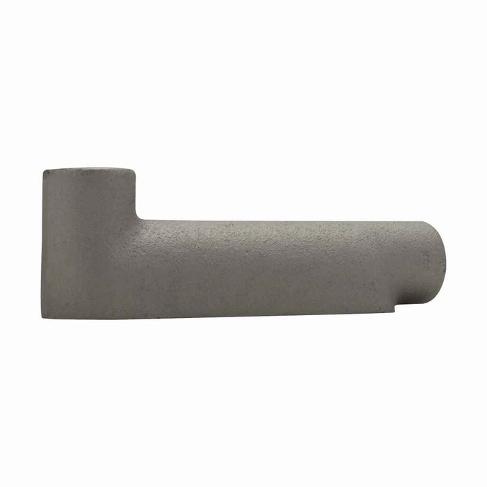 Crouse-Hinds BLB3 Eaton series Condulet B mogul conduit body, Feraloy iron alloy, LB shape, 1"