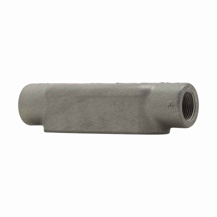Crouse-Hinds C88 Eaton series Condulet Form 8 conduit outlet body, Feraloy iron alloy, C shape, 3"