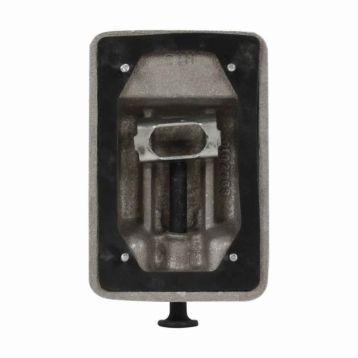 Crouse-Hinds DS128 Eaton series DS raintight snap switch cover, Cast aluminum, Single-gang, Gasket, For standard operation; marked ON-OFF handle, For general use snap switches