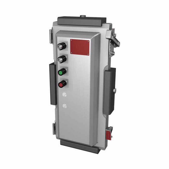 Crouse-Hinds EBMX2C Eaton series clamped EBMXC combination motor starter enclosure, Size 2, Without starter, Copper-free aluminum