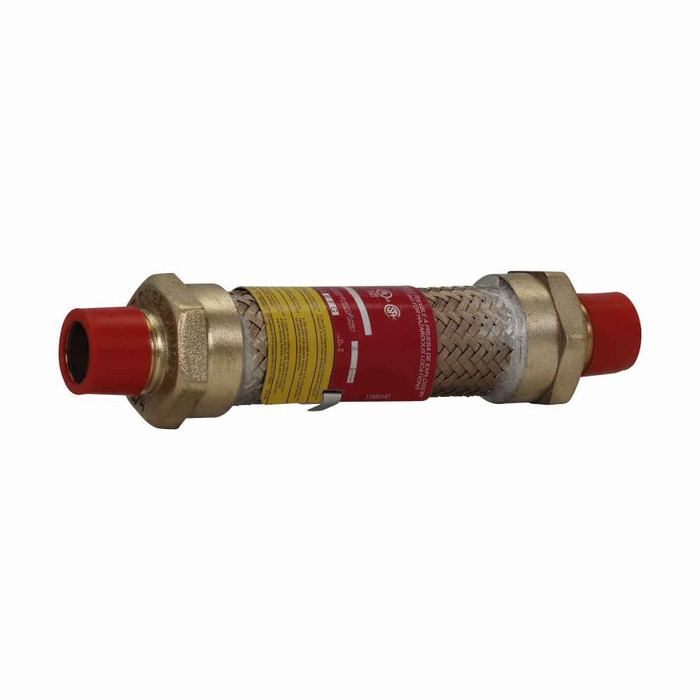 Crouse-Hinds ECGJH321 Eaton series ECGJH coupling, 21" flexible length, Male connections both ends, Forged brass, 1" trade size