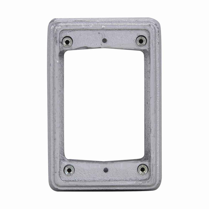 Crouse-Hinds EXF21 Eaton series EXF cover extension, 2-1/2" exterior depth, Single-gang