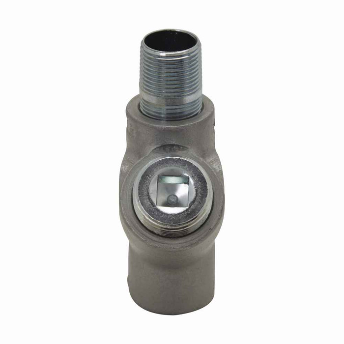 Crouse-Hinds EYS26 SA Eaton series EYS conduit sealing fitting, Male and female, Copper-free aluminum, Vertical only, Group B rated, 3/4"
