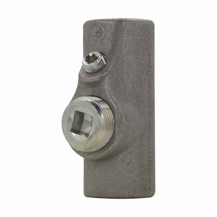 Crouse-Hinds EYSX6 SA Eaton series EYSX expanded fill sealing fitting, Female, Copper-free aluminum, Vertical or horizontal, 2"