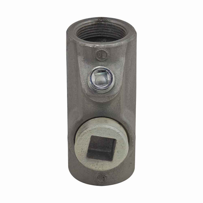 Crouse-Hinds EYS6 SA Eaton series EYS conduit sealing fitting, Female, Copper-free aluminum, Vertical or horizontal, 2"