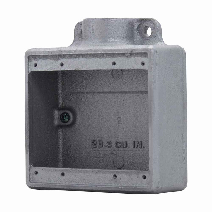 Crouse-Hinds FD22 SA Eaton series Condulet FD device box, Deep, Copper-free aluminum, Two-gang, 3/4" Crouse-Hinds FD22 SA Eaton series Condulet FD device box, Deep, Copper-free aluminum, Two-gang, 3/4"