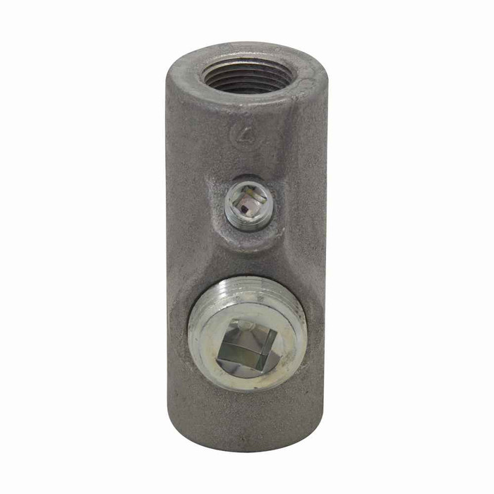 Crouse-Hinds EYSX9 Eaton series EYSX expanded fill sealing fitting, Female, Feraloy iron alloy, Vertical or horizontal, 3-1/2"