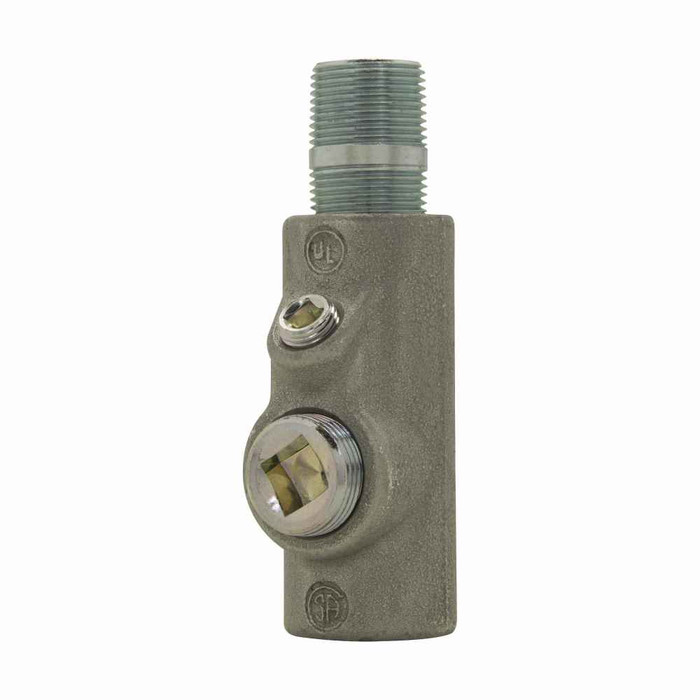 Crouse-Hinds EYS716 Eaton series EYS conduit sealing fitting, Male and female, Feraloy iron alloy and/or ductile iron, Vertical or horizontal, Group B rated, 2-1/2"
