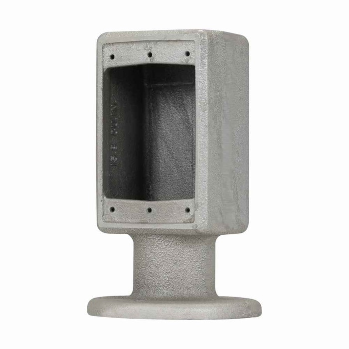 Crouse-Hinds FSY312 Eaton series Condulet FS device box, Shallow, Double face, Feraloy iron alloy, Single-gang, Y shape, 1"