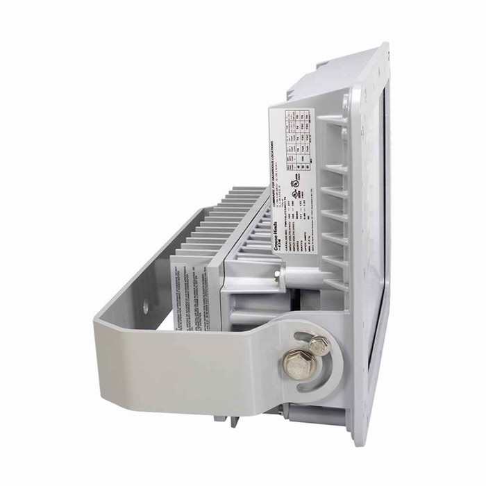 Crouse-Hinds FMVA9LCY-UNV1-76 Eaton series Champ FMVA LED floodlight, Cool white, Dimmable driver, 3/4" entry, 175-250W equiv, Heat and impact resistant glass lens, 9000 lumens, 138 lm/W, Die cast alum, Yoke mount, 100-277 Vac, 108-250 Vdc, 66W, 7x6
