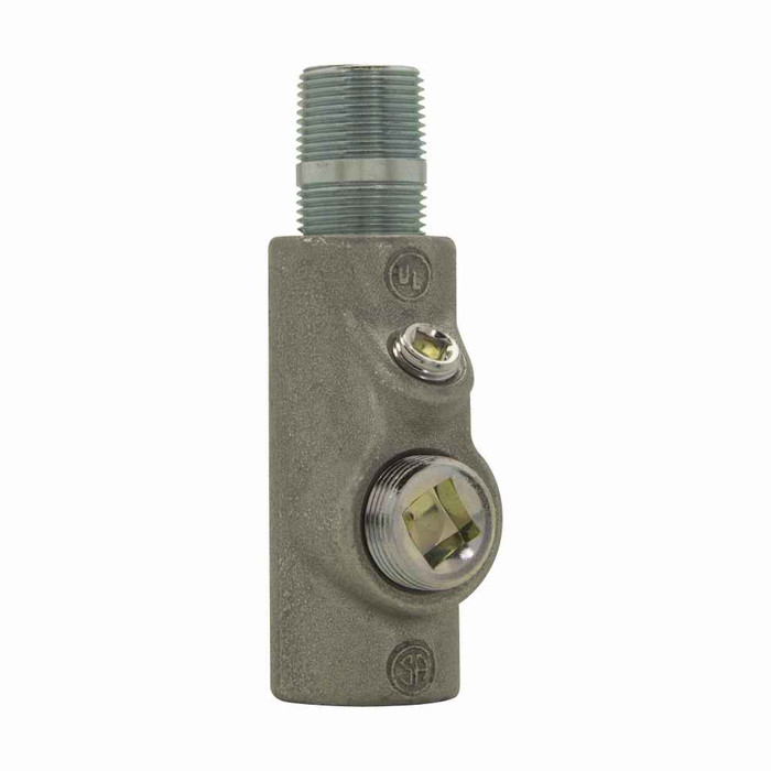 Crouse-Hinds EYS416 Eaton series EYS conduit sealing fitting, Male and female, Feraloy iron alloy and/or ductile iron, Vertical or horizontal, Group B rated, 1-1/4"