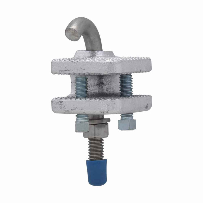 Crouse-Hinds LCCF4 Eaton series LCCF cable tray conduit clamp, Cast iron, 1-1/4", For use with inside rail tray
