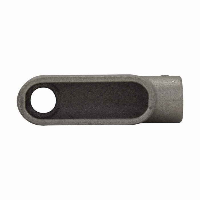 Crouse-Hinds LB17 SA Eaton series Condulet Form 7 conduit outlet body, Copper-free aluminum, LB shape, 1/2"