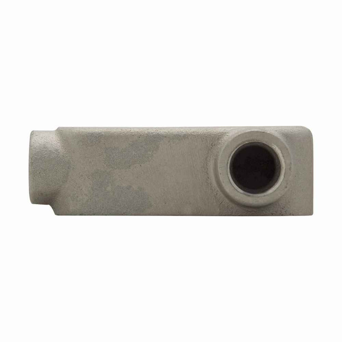 Crouse-Hinds LR889 Eaton series Condulet Mark 9 conduit outlet body, Copper-free aluminum, LR shape, 3"