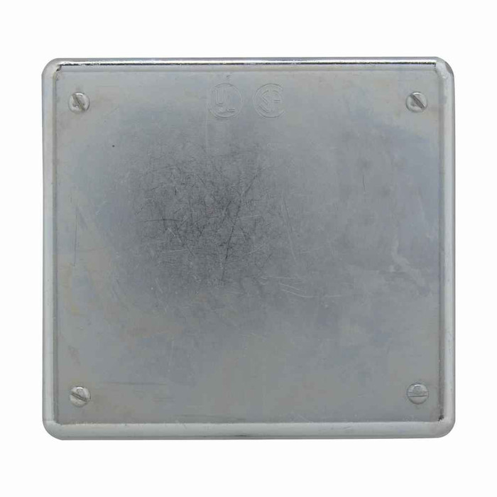 Crouse-Hinds S1002G SA Eaton series S Series blank cover, Copper-free aluminum, Surface or flush mount, Two-gang, Gasket