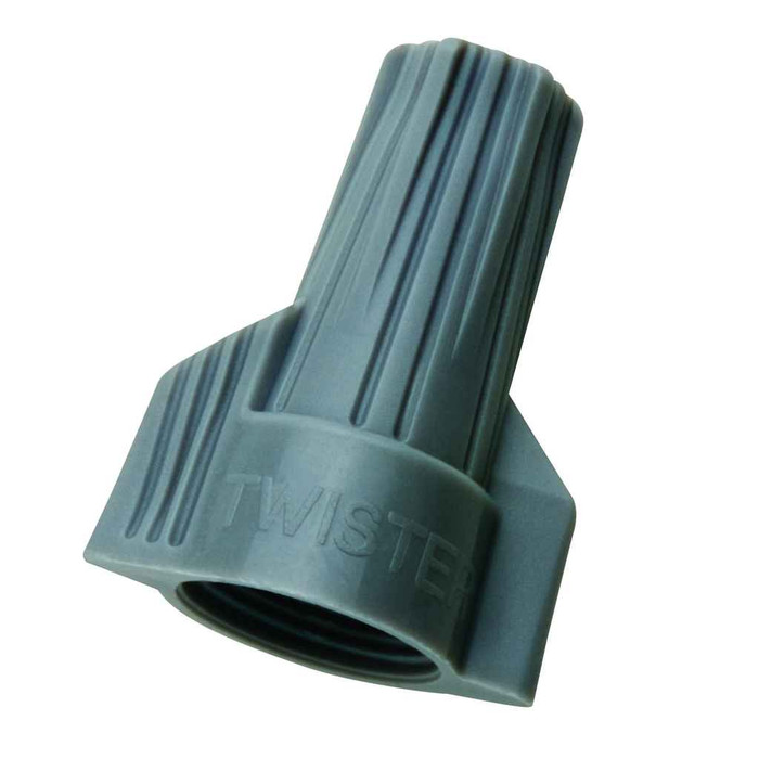 IDEAL Industries 30-842 Twister® Wire Connector, Model 342® Gray, Barrel of 15,000