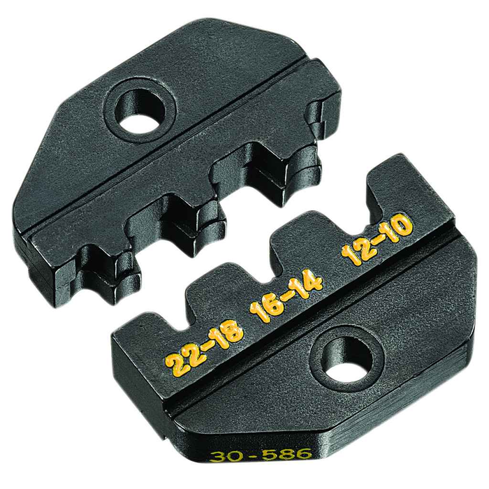 IDEAL Industries 30-586 Die Set, Non-Insulated Open Barrel Terminals for Crimpmaster™ Tool